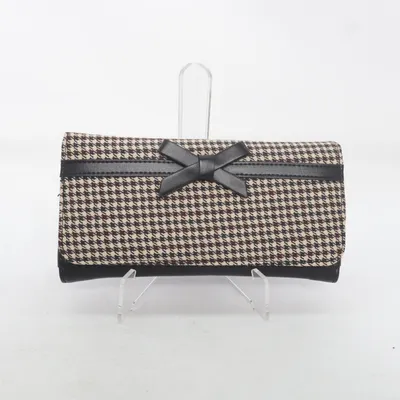 Plånbok (Beige, Svart) från Banned Retro Polyester, Polyuretan