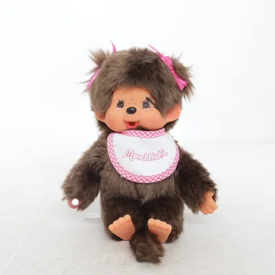 Gosedjur (Brun, Vit, Rosa) från Monchhichi