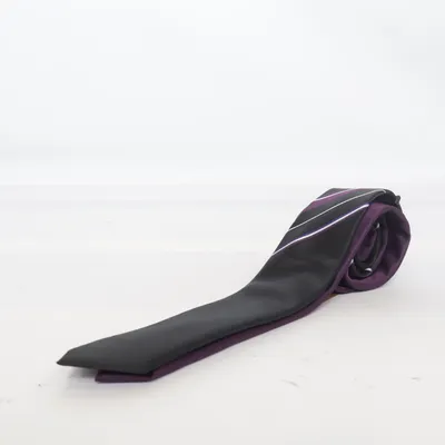 Tie (Purple, Black) from Solid Jeans Polyester