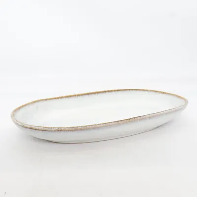 Assiette (Blanc, Marron)