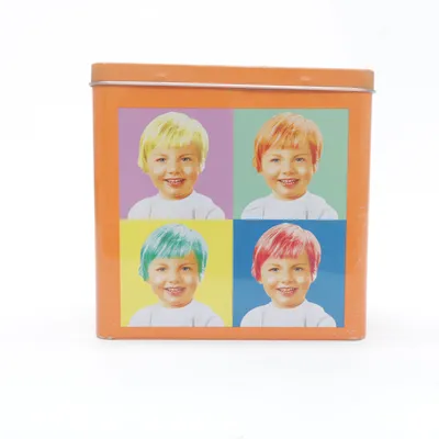 Bocal en verre (Orange, Argent, Multicolore) de Brandt