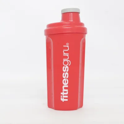 Protein shaker (Red, Gray) from Fitnessguru
