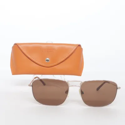 Sunglasses (Brown, Silver) from Sun Buddies