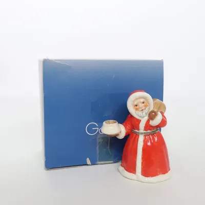 Candlestick (Red, White) from Goebel