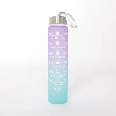Water bottle (Purple, Blue)