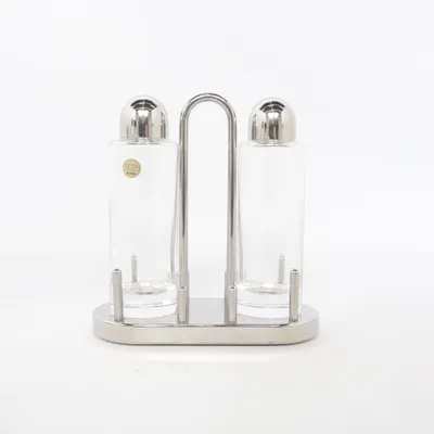 Salt & Pepparkar (Silverfärgad, Transparent) från Alessi