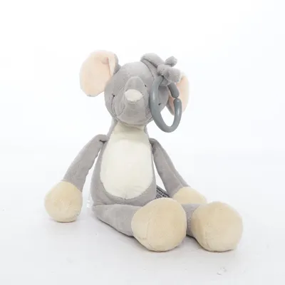 Soft toy (Gray, Beige) from Teddykompaniet Polyester