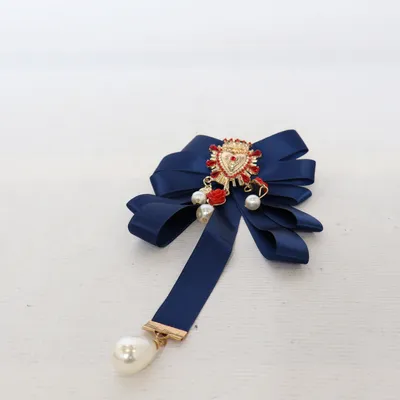 Broche (Blauw, Meerkleurig) Onbekend materiaal