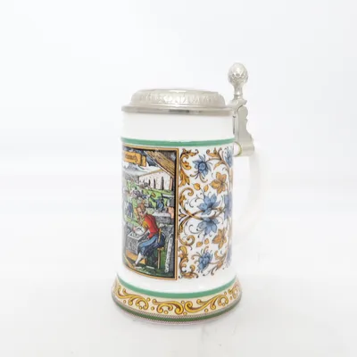 Seidel glass (White, Silver, Multicolored)
