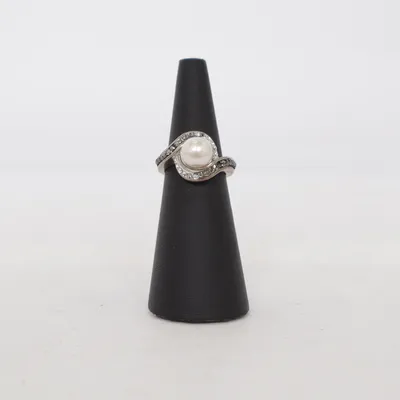 Ring (Zilver, Wit) Onbekend materiaal