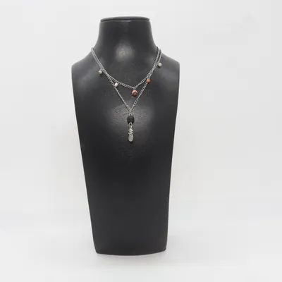 Ketting (Zilver, Meerkleurig) van Amaze Onbekend materiaal