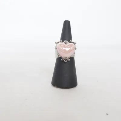 Bague (Rose, Argent) Métal inconnu