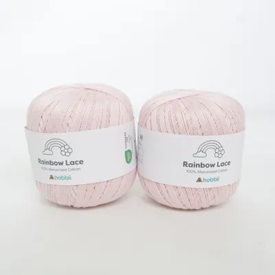 Garn (Rainbow Lace) fra Hobbii Bomuld