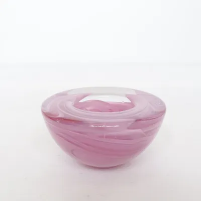 Candle holder (Atoll, designad av Anna Ehrner) from Kosta Boda