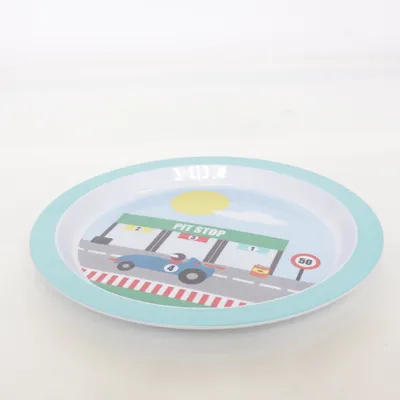 Assiette (Turquoise, Multicolore) de Sebra