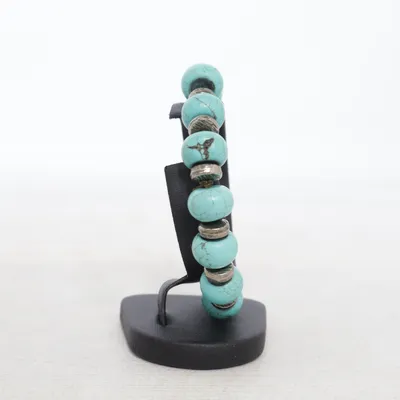 Bracelet (Turquoise) Unknown metal