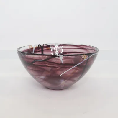 Serving bowl (Purple, Multicolored) from Kosta Boda