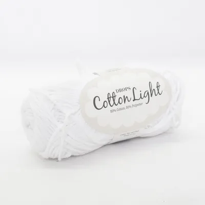 Fil (Cotton Light) de Drops Design Coton, Polyester