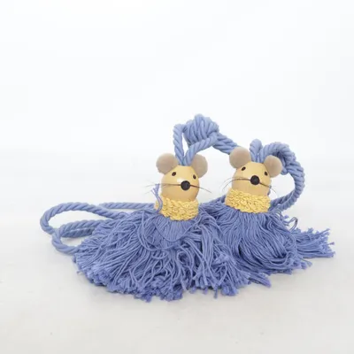 Curtain tieback (Blue)