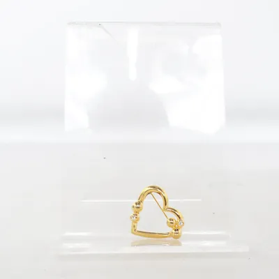 Brosch (Guldfärgad) Okänd metall