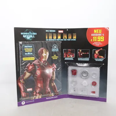 Actionfigur (Rød, Sølv, Guld) fra Marvel