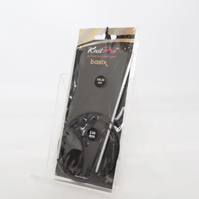Knitting needle (Silver, Black) from Knit Pro