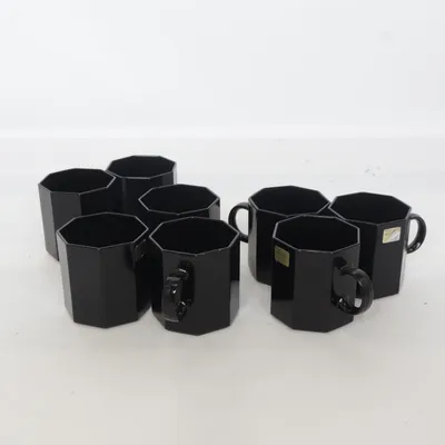 Becher (Schwarz) von Arcoroc