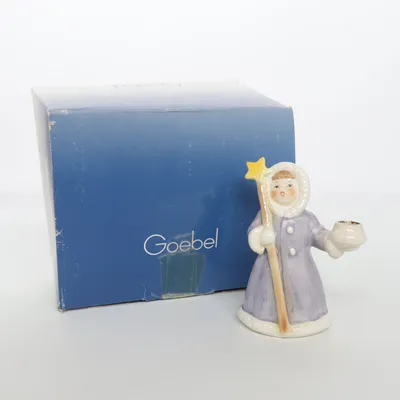 Lysestage (Lilla, Hvid, Gul) fra Goebel