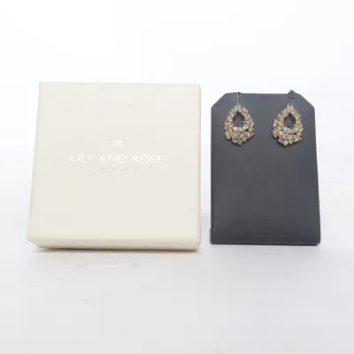 Boucles d'oreilles (Or) de Lily and Rose Métal inconnu