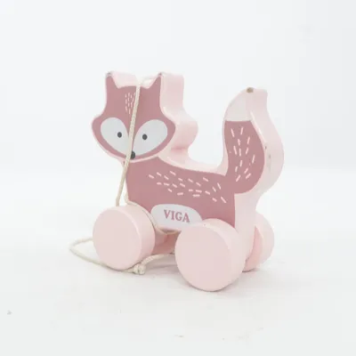 Trekfiguur (Fox Pull Along) van Viga