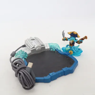 Spelkonsolstillbehör (Portal of Power X box 360 plus figuren Wash Buckler)