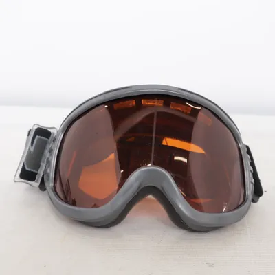 Ski goggles (Gray, Orange, Black)