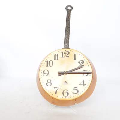 Wandklok (Bruin)