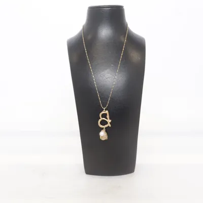 Halskette (Gold) von H&M x Brock Collection Unbekanntes Metall