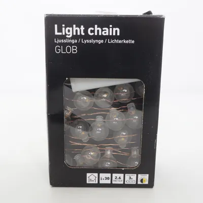 String lights (Glob) from Rusta