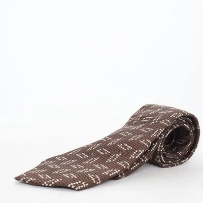 Tie (Brown) from Giorgio Armani Silk