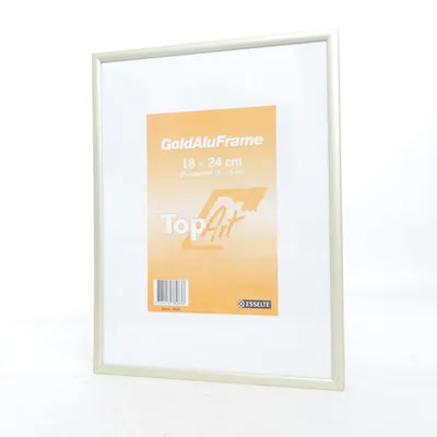Ramme (Gold Alu Frame) fra Esselte