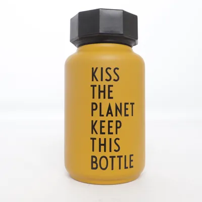 Waterfles (Geel) van Design Letters