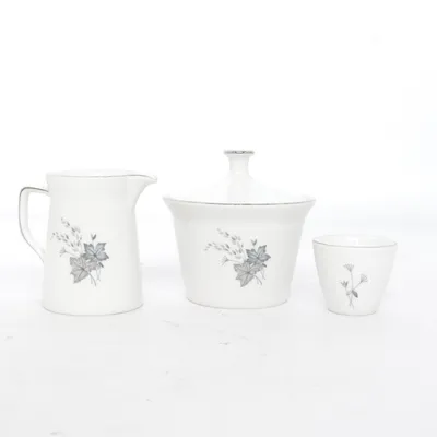 Ensemble de vaisselle (Blanc, Argent) de Seltmann Weiden