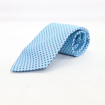 Stropdas (Blauw) van E. Marinella Zijde
