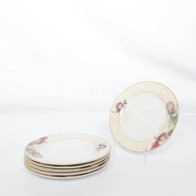 Plate (Beige, Multicolored) from Goebel