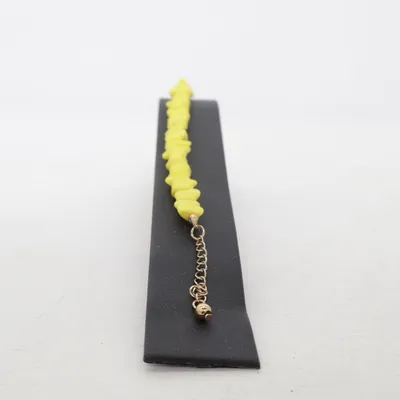 Armband (Geel) Onbekend materiaal