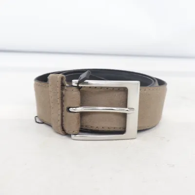 Bälte (Brun, Svart, Silverfärgad)