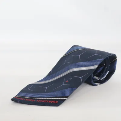 Stropdas (Blauw) van Marja Kurki Zijde