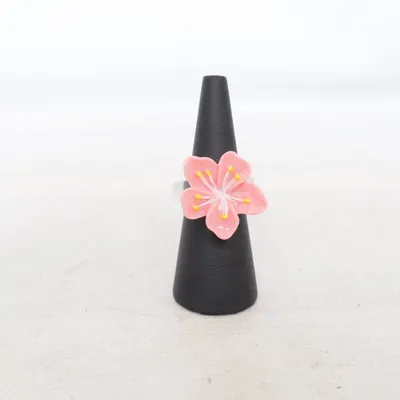 Ring (Transparent, Rosa) Plast