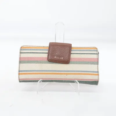 Plånbok (Beige, Grön, Flerfärgad) från Fossil