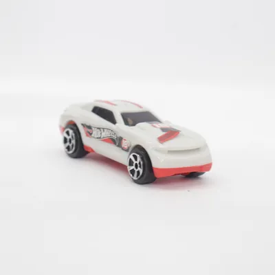 Speelgoed auto (Wit, Rood, Zwart) van Hotwheels