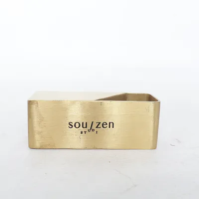 Incense holder (Gold) from Sou/Zen Studio
