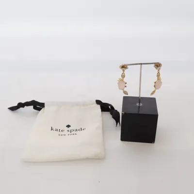 Earrings (Gold, Pink) from Kate Spade Unknown metal