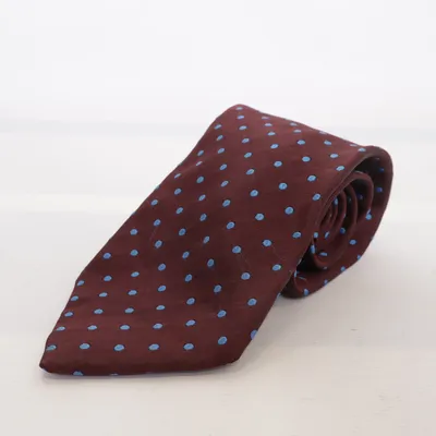 Stropdas (Rood, Blauw) van Patrick Hellmann Collection Zijde